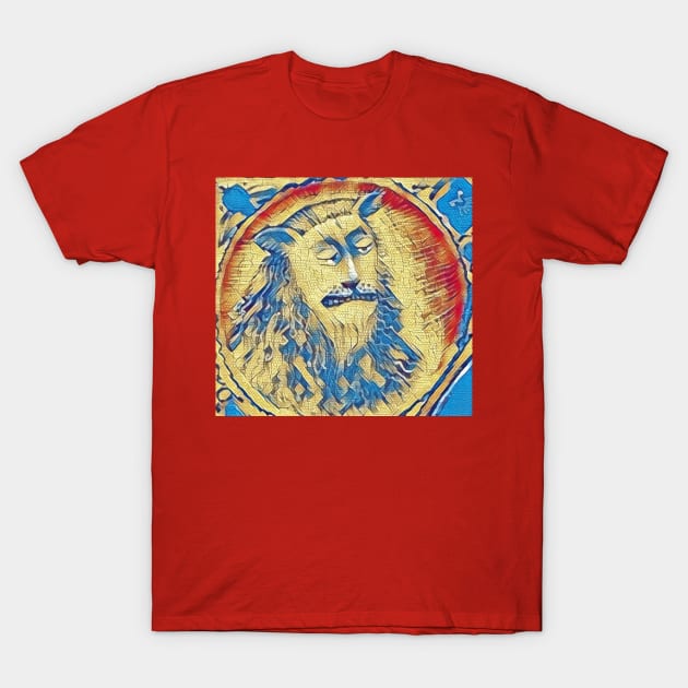 Medieval Lion T-Shirt by KultakalaSPb-Design